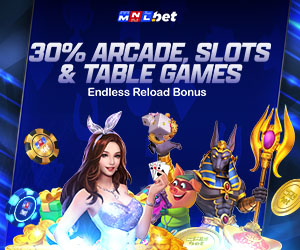 30% Arcade, Slots & Table Games Endless Reload Bonus