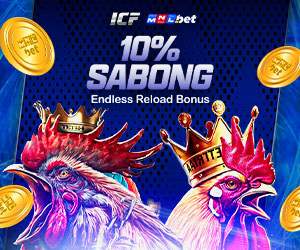 10% Sabong Endless Reload Bonus